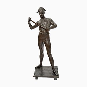 Die Harlekin Bronze Skulptur von Dubois