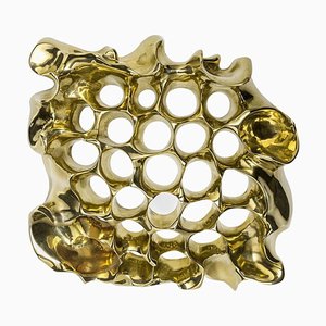 Polished Brass Calvet Peep Hole by Antoni Gaudi