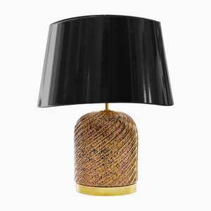 Table Lamp with Lampshade from Tommaso Barbi 1970s