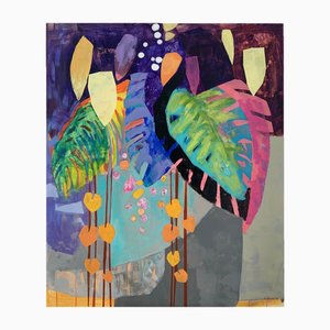 Anna Masiul-Gozdecka, Jungle and its Sparkles, 2022, Acrylic on Canvas