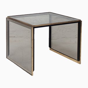 Side Table with Mirrored Edges by Tommaso Barbi