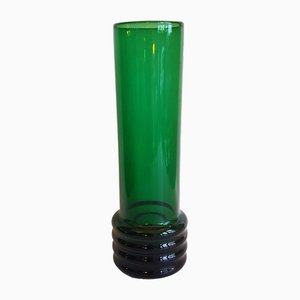 Smaragdgrüne Vintage Vase