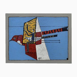 Mikolaj Malesza, from the My Birds Cycle, 2021, Acrylic on Canvas