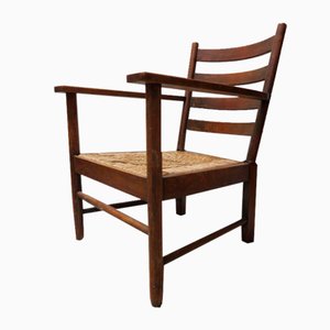 Vintage Stuhl aus Holz, 1940er
