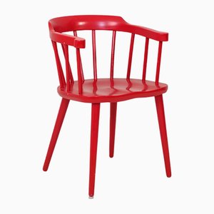 Swedish Chair in Red, 1960s