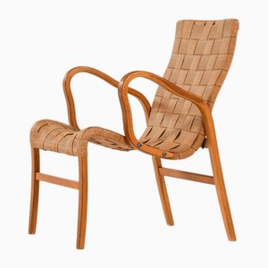 Easy Chair by Ferdinand Lundquist attributed to Elias Svedberg, 1940s