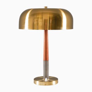 Schwedische Moderne Tischlampe aus Messing Boréns zugeschrieben, 1960er