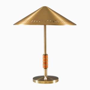 Lampada da tavolo moderna in ottone attribuita a Boréns, anni '50, Svezia