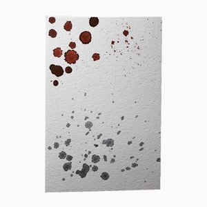 Antonietta Valente, Sangue, Disegno ad acquerello, 2020