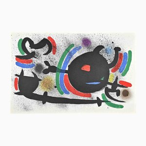 Joan Miró, Lithographe I, Plate X, 1972, Lithographie