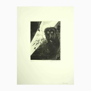 Leo Guida, Lemur, Radierung, 1972