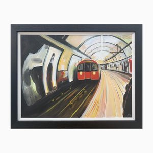 Angela Wakefield, Original of the London Underground, 2011, Paint on Canvas, Framed