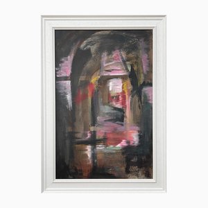 Angela Wakefield, Arcos y puentes ferroviarios, 1999, Pintura sobre lienzo, Enmarcado
