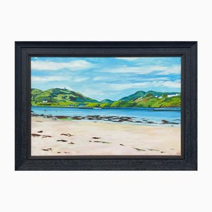 Angela Wakefield, White Sandy Beach Near Isle of Skye in Scottish Highlands