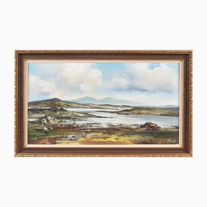 Frank Fitzsimons, Ireland Landscape, 1985, Oil, Framed