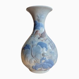Vintage Spanish Percelain Sparrow Vase by Lladro, 1970s