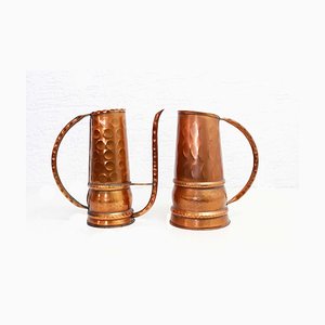 Copper Watering Can and Jug, 1960s, Set of 2
