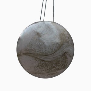 Lampe Globe en Verre de Murano et Rhodonite de Ribo the Art of Glass, Italie