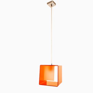 Kubo Arancione Hanging Lamp