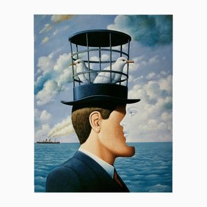 Rafal Olbinski, Memories from Hampton, Giclee Print