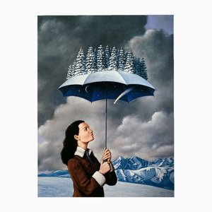 Rafal Olbinski, A Winter, Impresión de Giclee