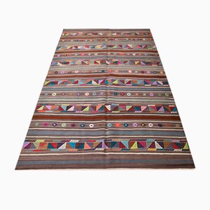 Alfombra Kilim vintage de lana