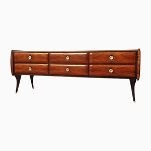 Chest of Drawers in Rosewood in the style of Paolo Buffa