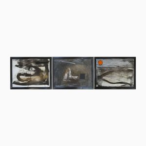 Maris Abilevs, Triptych, Mixed Media, 2020, Set of 3