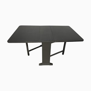 Black Folding Side Table, 1910s