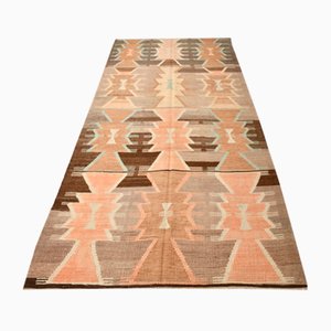 Tappeto Kilim turco in pastello