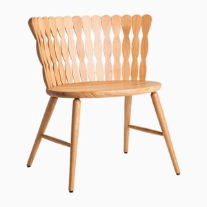 Spira Lounge Chair in Oak by Lisa Hilland