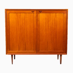 Danish Teak Cabinet by H. W. Klein for Bramin, 1960s