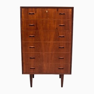 Danish Teak Chest of Drawers, 1960s