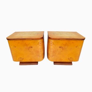 Tables de Chevet par Jindřich Halabala pour Up Závody, 1960s, Set de 2