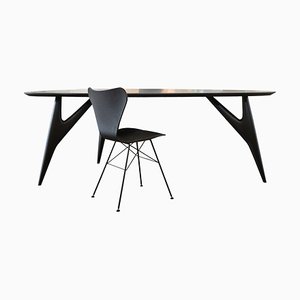 Small Ted Masterpiece Nero Ash Table by Greyge