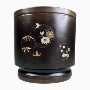 Antique Brass Hibachi Japan, 1890s
