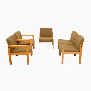 Mid-Century Living Room Set from Kusch + Co, 1970s, Set of 4