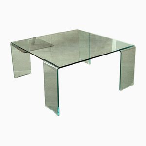 Curvated Glass Coffee Table by Rodolfo Dordoni for Fiam