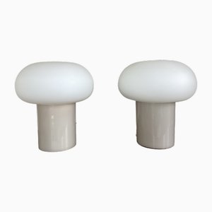 Table de Chevet Champignon Vintage, 1980, Set de 2