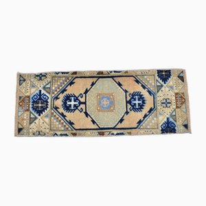 Small Moroccan Hand-Knotted Rug