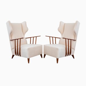 Set of Armchairs Model Bergère by Ico Parisi for Ariberto Colombo, 1950s