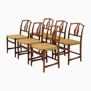 Vidars Chair by Vidar Malmsten for Möbelhantverket in Ruda, Set of 6