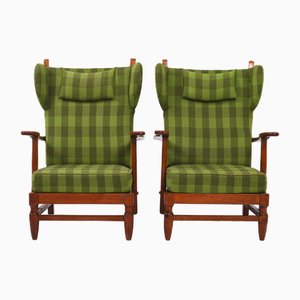 Swedish Modern Lounge Chairs by Gunnar Göperts, Set of 2