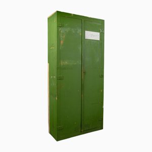 Industrial Green Cabinet, 1950s