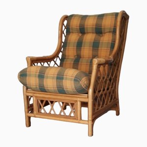 Vintage Chair in Bamboo and Rattan