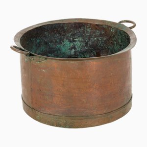 Danish Handmade Copper Bowl, 1750