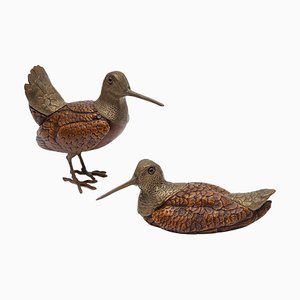Bird Sculptures attributed to Elli Malevolti, Italy, 1980s, Set of 2