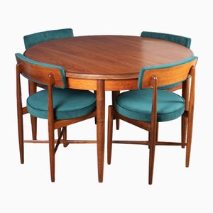 Teak Fresco Dining Table & Chairs by Victor Wilkins for G Plan, 1960s, Set of 7