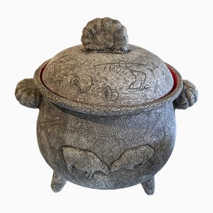 Tureen on Foot from Triay, Vallauris, 1950s