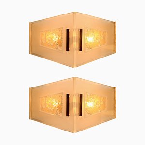 Wall Lights attributed to Max Ingrand for Fontana Arte, 1960s, Set of 2